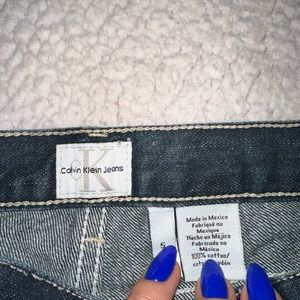 Capri above knee jeans